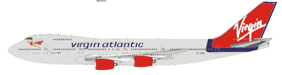 JFox JF - 747 - 2 - 034 1:200 Virgin Atlantic Boeing 747 - 200