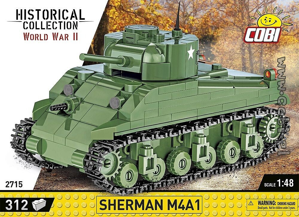 COBI 2715 Sherman M4A1