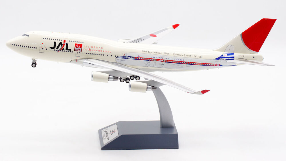 B Models B-JAL-744-DC6 1:200 JAL Boeing 747-400 JA8906